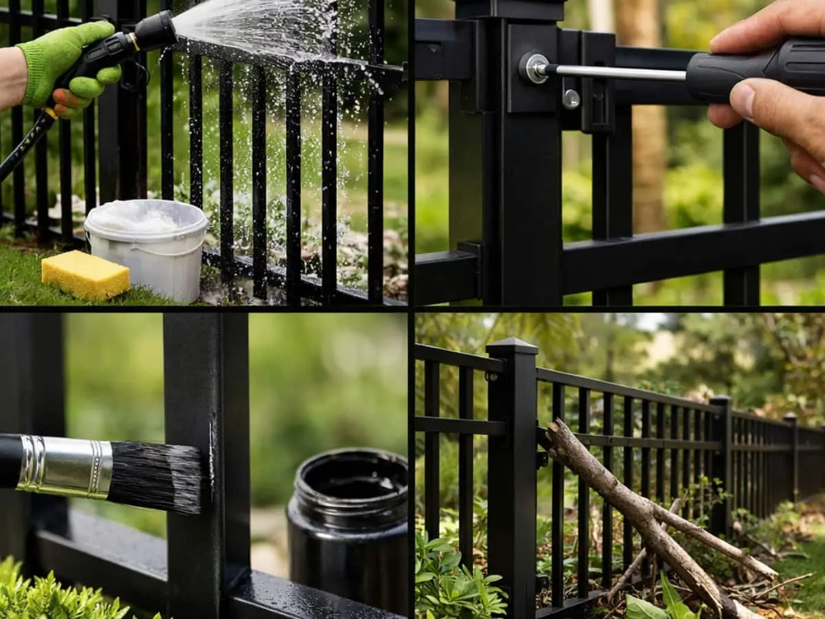 5 Maintenance Tips for Aluminum Fencing